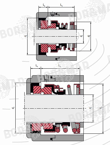 Торцевое уплотнение MS108 в Ростове-на-Дону фото