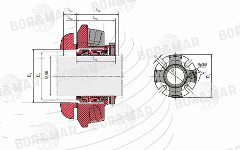 Торцевое уплотнение MS4620 в Ростове-на-Дону фото