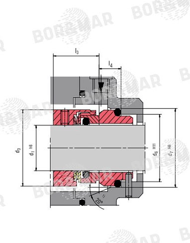 Торцевое уплотнение MSM7N в Ростове-на-Дону фото