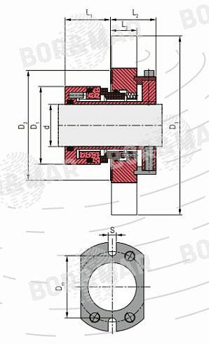 Торцевое уплотнение MSCSS в Ростове-на-Дону фото