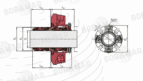 Торцевое уплотнение MS4610 в Ростове-на-Дону фото