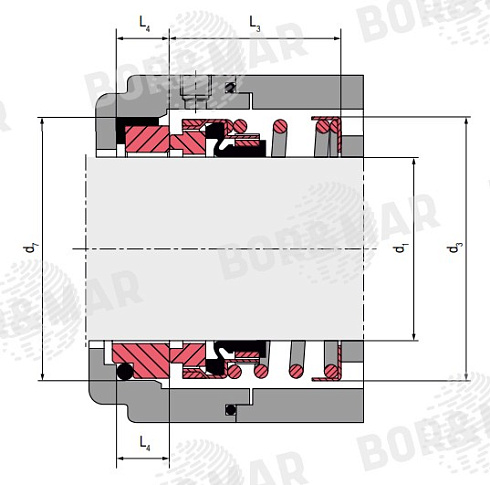 Торцевое уплотнение MSBIA в Ростове-на-Дону фото