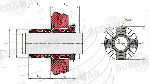 Торцевое уплотнение MS610 в Ростове-на-Дону фото