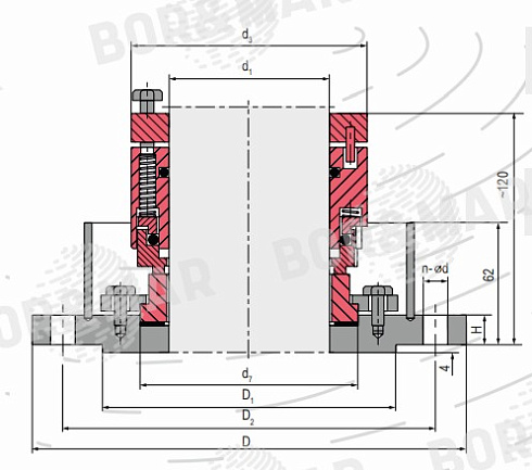 Торцевое уплотнение MS204 в Ростове-на-Дону фото