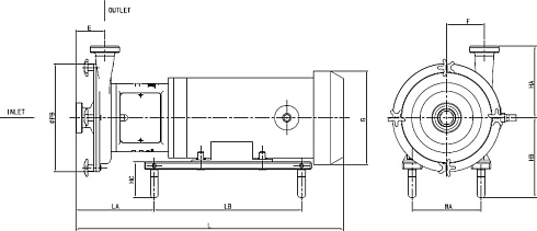 Центробежный насос SLX-15