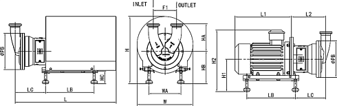 Самовсасывающий насос CIP-U-10-3